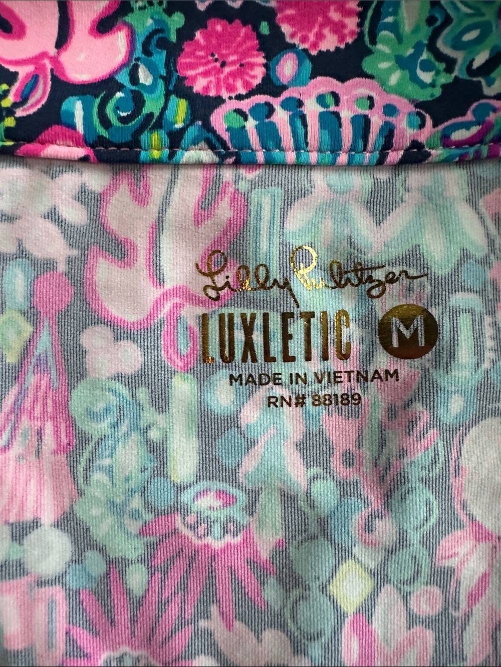 Lilly Pulitzer 1/4 zip long sleeve - Picture 5 of 8